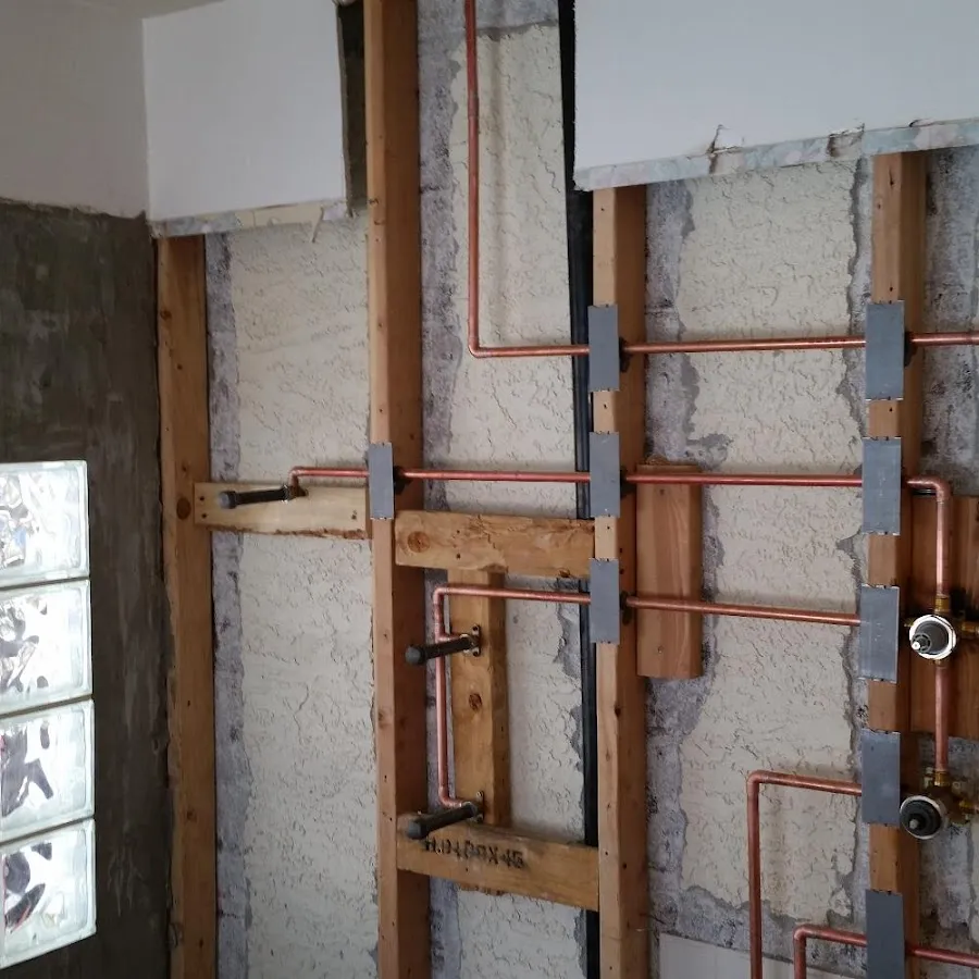 Copper pipe installation for Burst Pipe Repair in Seabrook