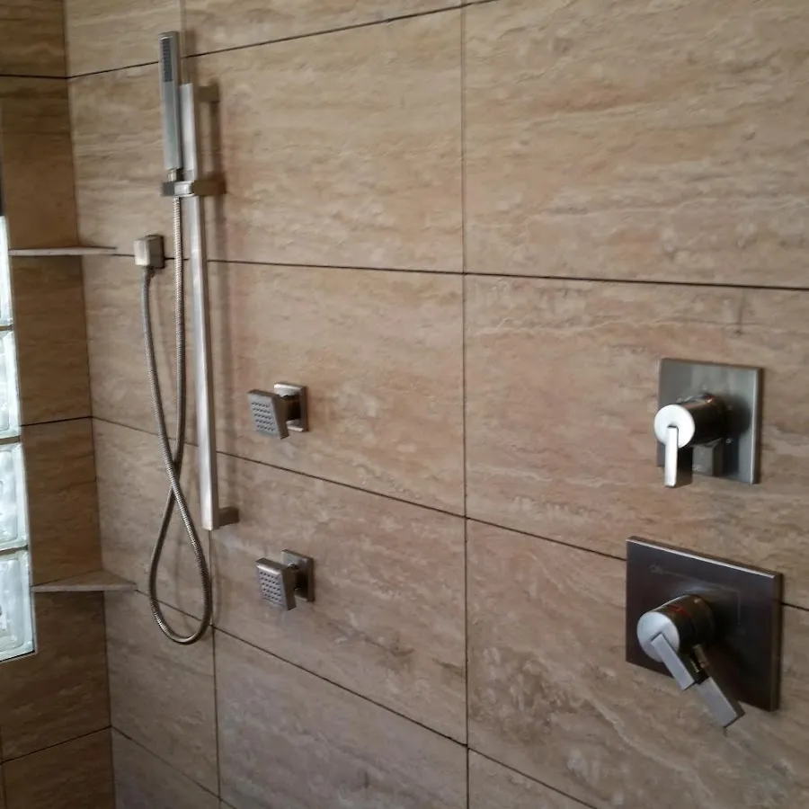 Shower fixture installation for Water Heater Installation in Seabrook